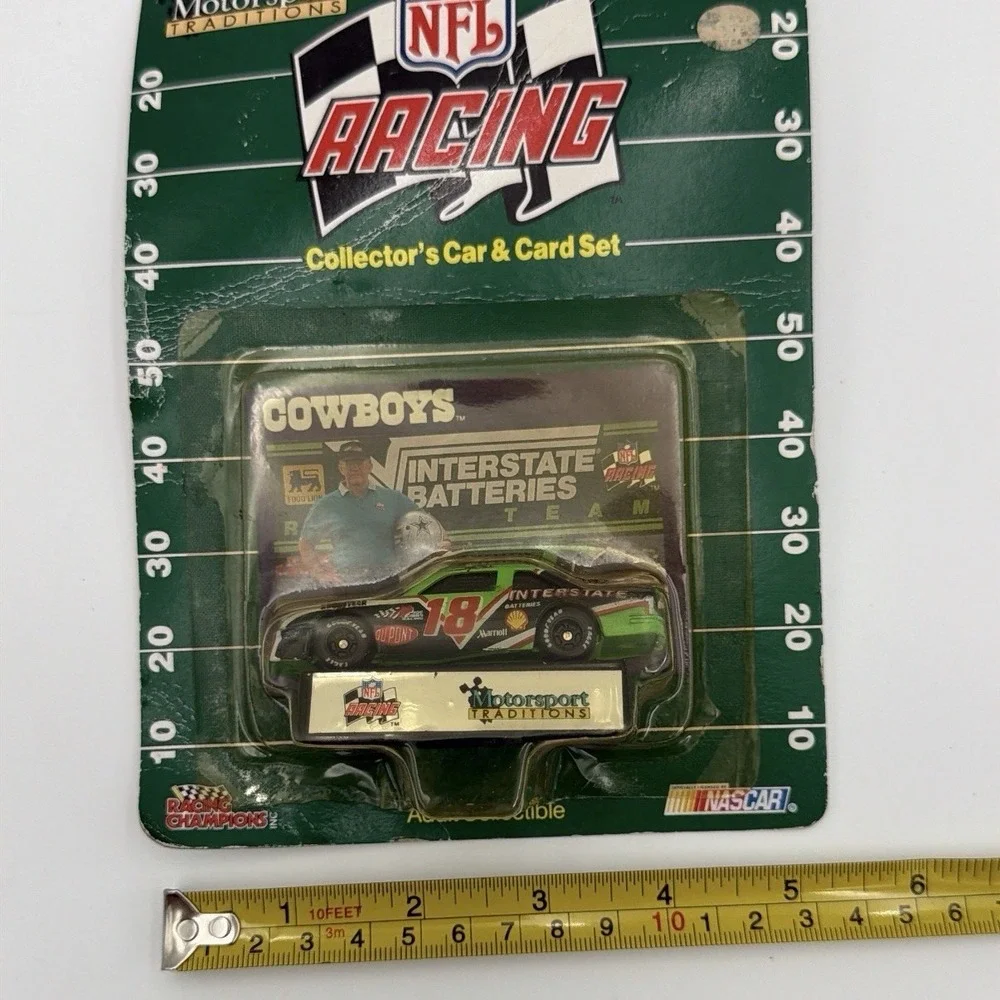 Vintage Dale Jarrett #18 Dallas Cowboys NFL racing NASCAR diecast